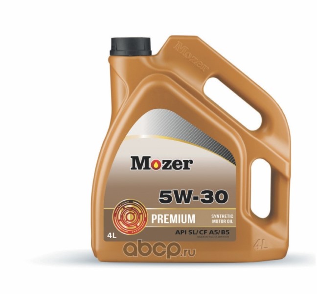 Масло моторное  MOZER  Premium 5W-30 SL/CF A5/B5 (синт)  4л