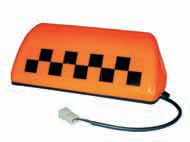 Табло световое TAXI на магнитах оранжевый