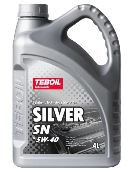 Масло моторное TEBOIL SILVER SN 5W40 SN/CF A3/B4 (4л.) синт. (бенз., диз.)