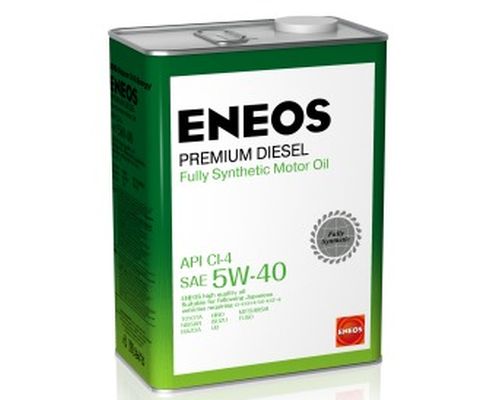 Масло дизельное ENEOS Premium Diesel 5W40 CI-4 синт. дизель (4л)