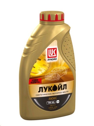 Масло моторное Лукойл ЛЮКС SYNTHETIC 5W40 СИНТЕТИКА 1л.