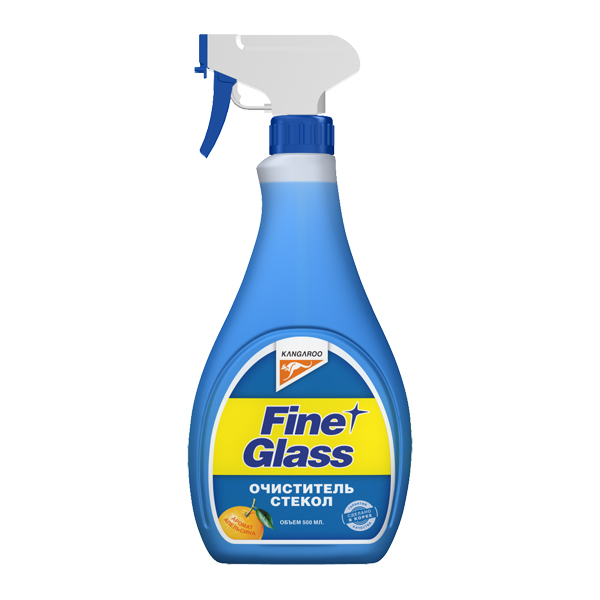 Очиститель стекол ароматизированный Fine glass (500ml)
