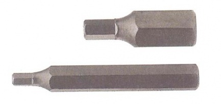 Ключ-вставка  шестигранник   8мм. L=75мм. FORCE
