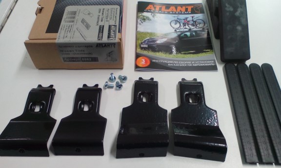 Комплект адаптеров Atlant 8882 (Nissan Tiida HB 2007-)