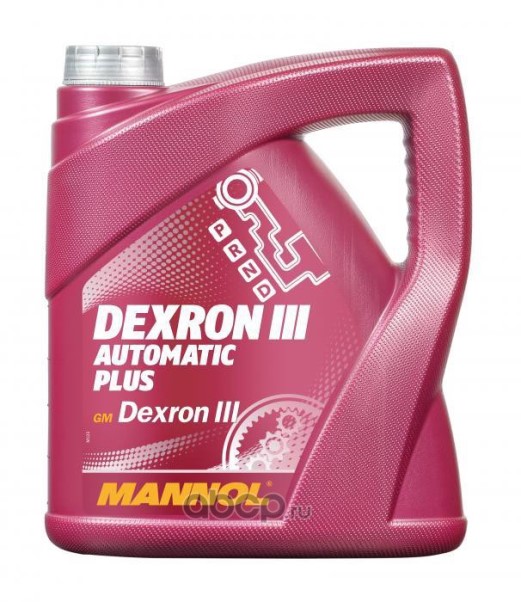 Масло трансм. Dexron-3 MANNOL 8206 AUTOMATIC PLUS синт. 4л.