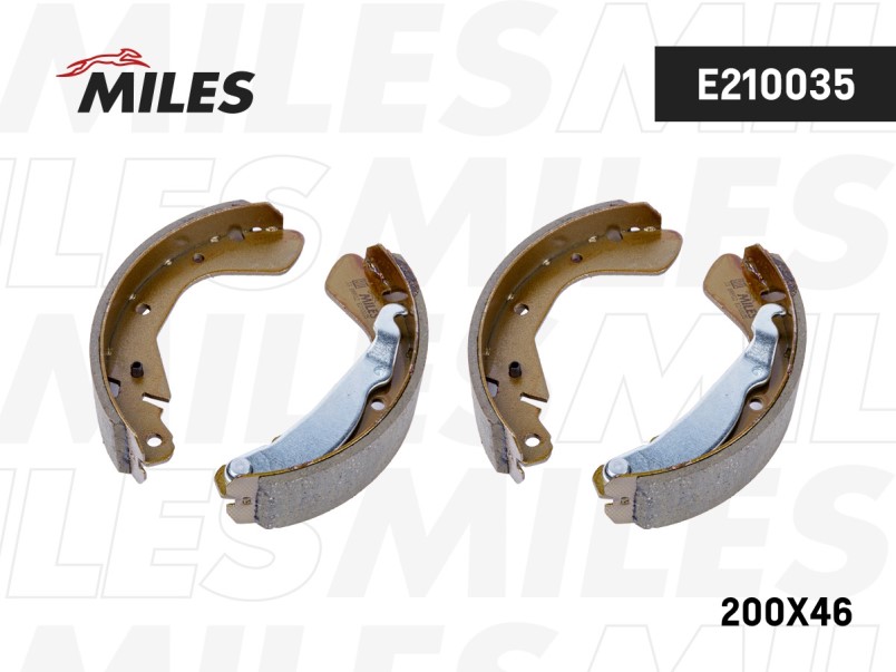 Колодки тормозные задние Daewoo Nexia барабан.