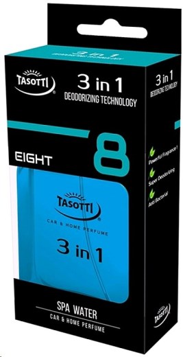 Освежитель (ароматизатор) спрей Tasotti Car&Home Parfume 3 в 1 с антибактериальным эффектом Spa water (54)