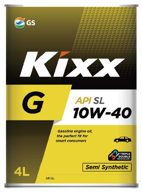 Масло моторное Kixx G SL 10W40 4л. полусинтетика