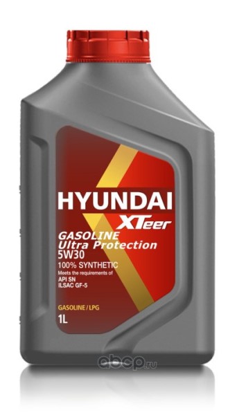 Масло моторное Hyundai XTeer Gasoline Ultra Protection 5W30 1л