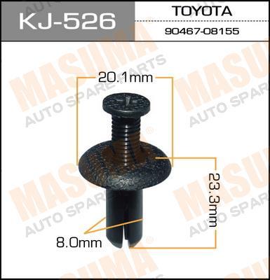 Пистон (клипса крепежная пласт.) KJ-526