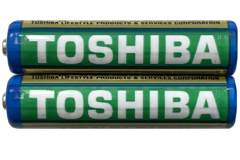 Батарейка AAA Toshiba R03/286 2шт спайка