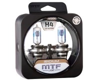 Лампа MTF H4-12-60/55 4100K Iridium NEW набор 2шт