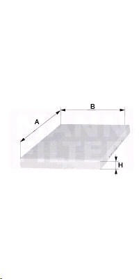 Фильтр салонный CU2345