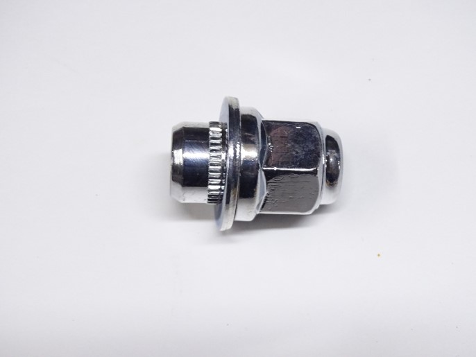 Гайка колеса M14*1,5*37 Хром прессшайба 18,5мм ключ 21мм