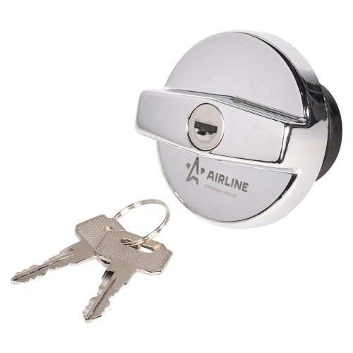 Крышка бензобака 2108, Г-3302, Audi, VW с ключом (хром)