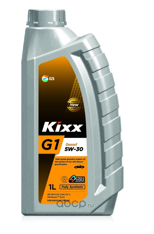 Масло моторное  KIXX G1 5W-30 (синт)  SN Plus Dexos 1 1л.