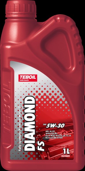 Масло моторное TEBOIL DIAMOND FS 5W30 SL/SF (1л.) синт. (бенз. диз.)