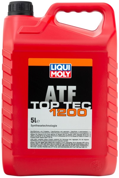 Масло трансм. для АКПП LIQUI MOLY TOP TEC ATF 1200 5л