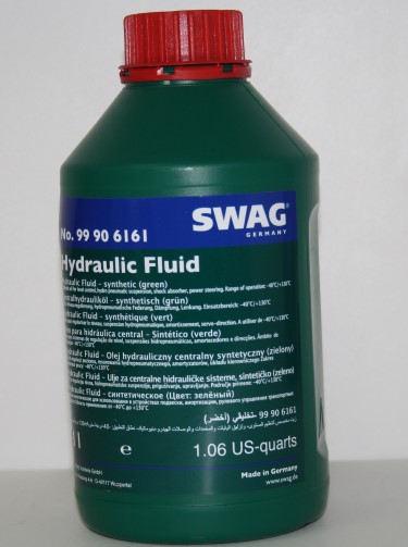 Масло гидроусилителя руля 1л. SWAG (99906161) синтетическая зеленая