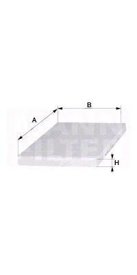 Фильтр салонный Mazda 6 2,3 (GG/GY) 02-/2,0 CD (GG/GY) 02-/2,0 (GG/GY) 02- /(195596))1,8 (GG/GY) 02- /((176450)1,8 (GG/