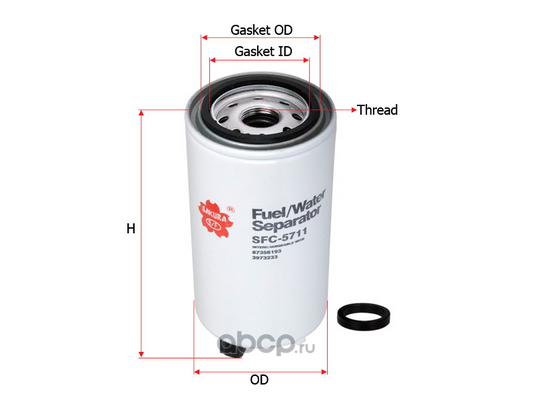 Фильтр топливный Газ 53, ПАЗ с дв. CUMMINS