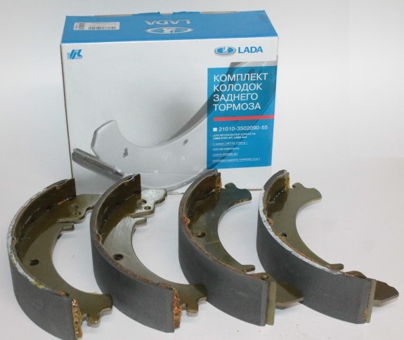 Колодки тормозные задние 2101
