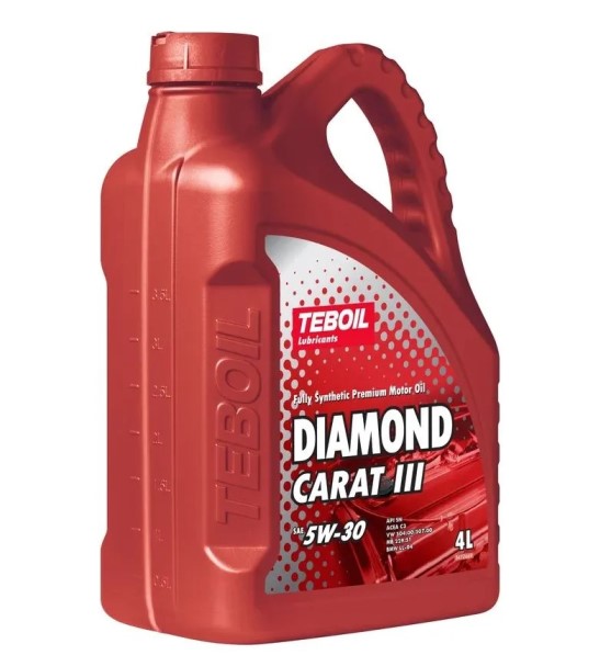 Масло моторное TEBOIL DIAMOND CARAT III 5W30 SN (4л.) синт. (бенз., диз. газ.)