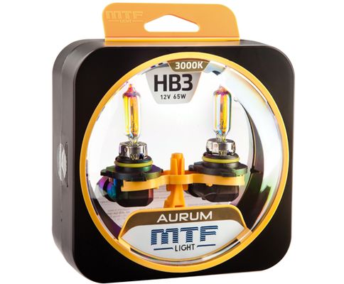 Лампа MTF HB3-12-65 (9005) Aurum NEW набор 2шт