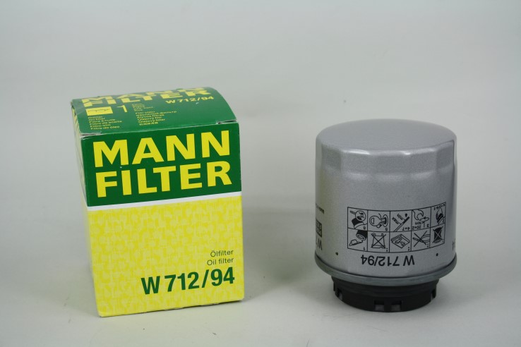 Фильтр масляный Mann W712/94=712/91