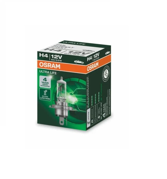 Лампа Osram H4-12-60/55 Ultra Life (3-хкратный ресурс)