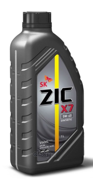 Масло моторное Zic Х7 5W30 1л. синтетика
