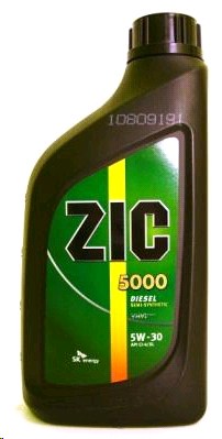 Масло дизельное ZIC X5 DIESEL 5W-30 1л п/синт