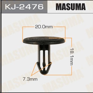 Пистон (клипса крепежная пласт.) KJ-2446