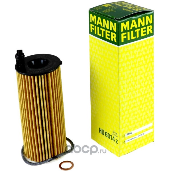 Фильтр масляный BMW 2 (F22),5 (F10,F18),X3 (F25),X4 (F26) MANN