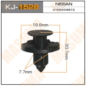 Пистон (клипса крепежная пласт.) KJ-1528