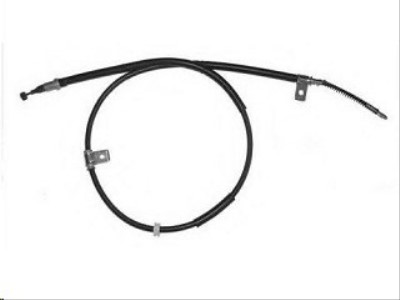 Трос ручного тормоза Chevrolet LANOS левый