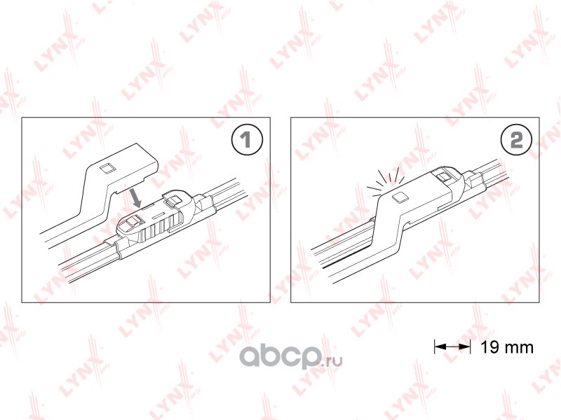 Щетки стеклоочистителя Volkswagen Tiguann 21  53 см+ 24  60 см