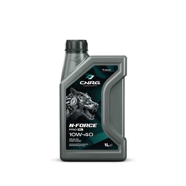 Масло моторное CNRG N-Force Pro SL 10W40 ACEA A3/B4, API SL/CF п/синт.   (1л)
