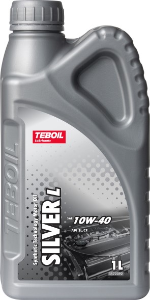 Масло моторное TEBOIL SILVER L 10W40 SL/CF (1л.) п/синт. (бенз., диз.)