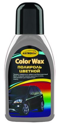 Полироль кузова COLOR WAX серебристый 250мл.