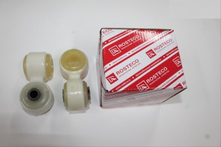 Стойка стабилизатора 2190(яйца) (2 шт) ROSTECO (полиуретан. втулки, пластик. корпус)