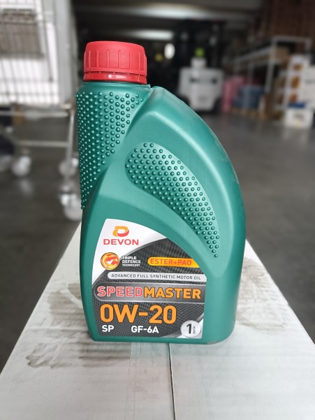 Масло моторное Девон Speed Master 0W20 SP GF-6А (1л.) синт. (бенз.)