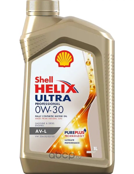 Масло моторное SHELL HELIX ULTRA AV-L 0W-30 1л