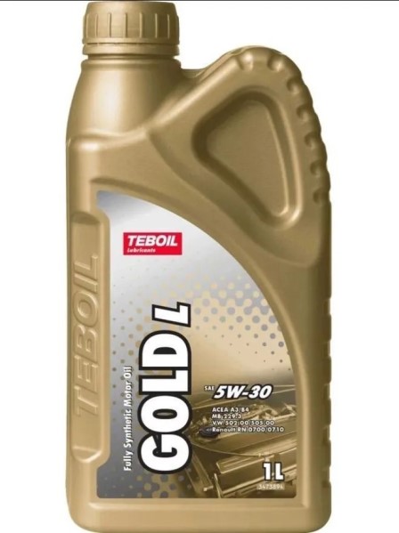 Масло моторное TEBOIL GOLD L 5W30 SN/СF/SN Plus/SP (1л.) синт. бенз.