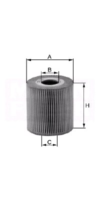 Фильтр масляный Mann HU925/4X=HU925/3X  BMW E36/E46/E38/E39 2.0-2.8 M52 90-