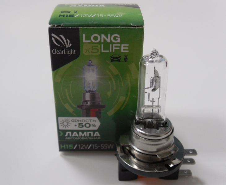 Лампа Clearlight  H15-12-55 Long Life