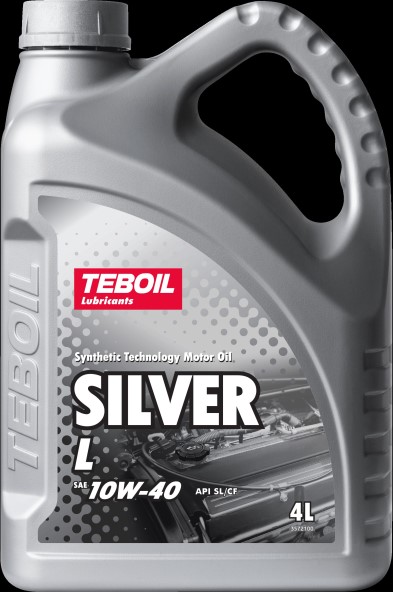Масло моторное TEBOIL SILVER L 10W40 SL/CF (4л.) п/синт. (бенз., диз.)