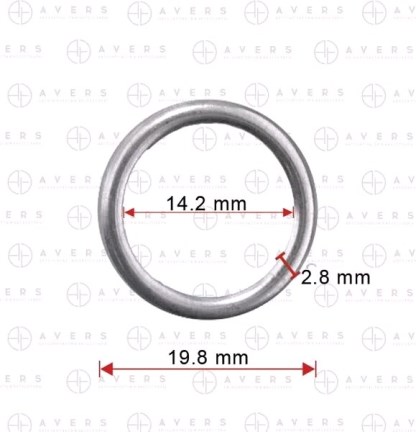 Кольцо сливной пробки VW Golf VII 12--, Passat CC 08--, Phaeton 02-16, Tiguan 11-20