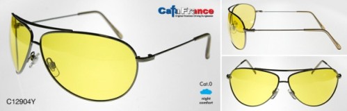 Очки водителя поляризационные желтые
