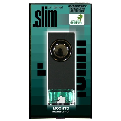 Освежитель воздуха  SLIM  на дефлектор Мохито 8мл.